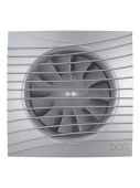 Эра. вентилятор осевой вытяжной SILENT 4С gray metal, с обратным клапаном, цвет серый металлик