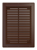 Эра. Решетка вентиляционная накладная 1825Р коричневая