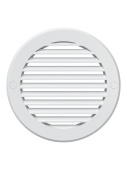 Эра. Решетка вытяжная круглая с фланцем 12РК