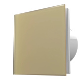 Эра. Панель PAGL 4/5 декоративная для вентиляторов AEON Beige Light стекло глянцевое