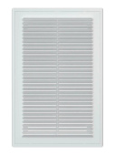 Эра. Решетка вентиляционная накладная 2030Р белая