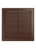 Эра. Решетка вентиляционная накладная 2525Р коричневая