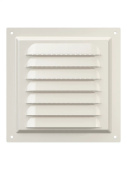 Эра. Решётка вентиляционная вытяжная стальная 1515МЭ Ivory