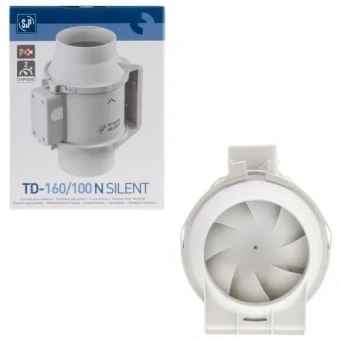 S&P. Вентилятор TD160/100 N Silent