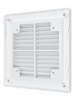 Эра. Решетка вентиляционная накладная Р белая