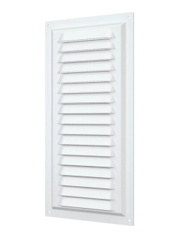 Эра. Решётка вентиляционная вытяжная стальная МЭ White