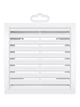 Эра. Решетка вентиялционная накладная с жалюзи РР