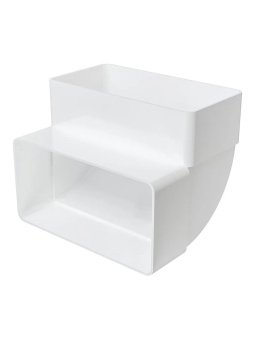 ЭРА Колено плоское КВП вертикальное 90°