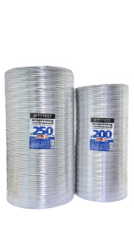 Воздуховод ВОЗДУХ алюминиевый 3 метра