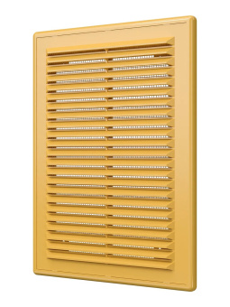 Эра. Решетка вентиляционная накладная Р бежевая