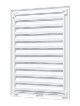 Эра. RZN решетка вентиляционная разъемная, сетка 