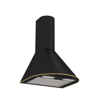 Вытяжка купольная ELIKOR Эпсилон 50П-430-ПЗЛ черный/золото