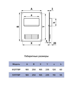 ЭРА. Площадка торцевая ПТВР вертикальная с решёткой
