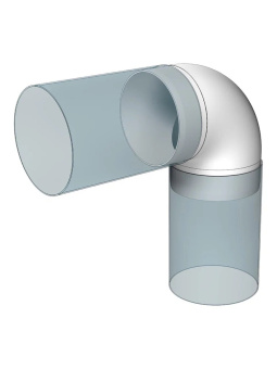 ЭРА.Колено круглое ККП