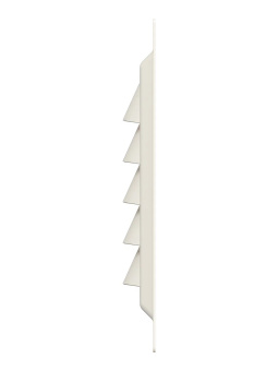 Эра. Решётка вентиляционная вытяжная стальная МЭ Ivory