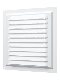 Эра. Решётка вентиляционная вытяжная стальная МЭ White