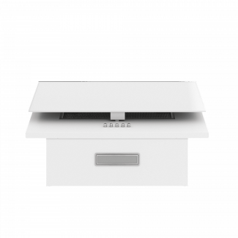 Вытяжка купольная ELIKOR Коралл 50П-430-КЗД бел/бел ст