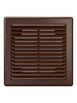 Эра. Решетка вентиляционная накладная Р коричневая