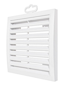 Эра. Решетка вентиялционная накладная с жалюзи РР