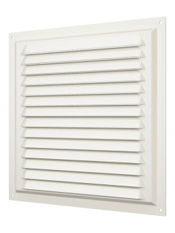 Эра. Решётка вентиляционная вытяжная стальная МЭ Ivory