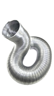 Воздуховод ВОЗДУХ алюминиевый 1,5 метра