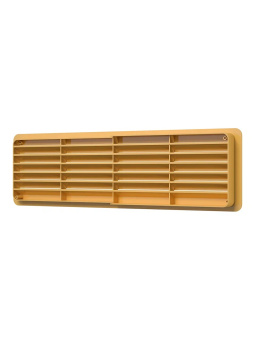 Эра. Решетка вентиляционная переточная ДП бежевая