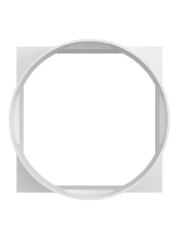 ЭРА Соединитель КВ квадрата с круглым воздуховодом D100