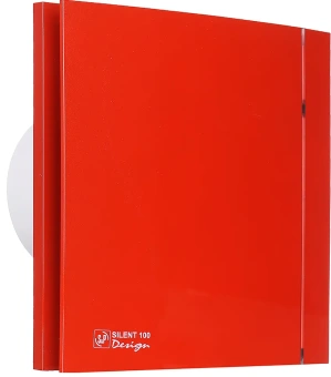 S&P Вентилятор Silent 100 CZ RED DESIGN-4C