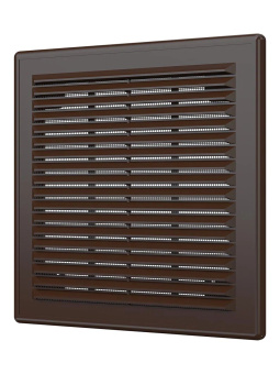 Эра. Решетка вентиляционная накладная Р коричневая