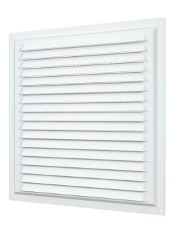 Эра. Решётка вентиляционная вытяжная стальная МЭ White