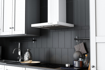 Вытяжка купольная ELIKOR Квадра 60П-430-КЗД белый