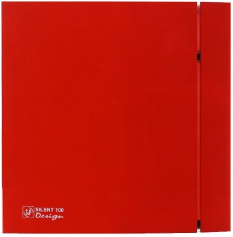 S&P Вентилятор Silent 100 CZ RED DESIGN-4C
