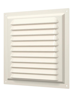 Эра. Решётка вентиляционная вытяжная стальная МЭ Ivory