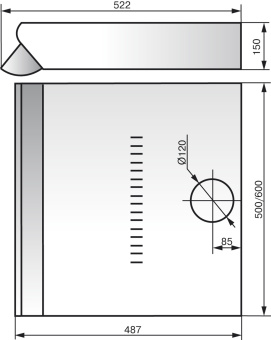 Вытяжка плоская ELIKOR Europa 60П-290-ПЗЛ бел